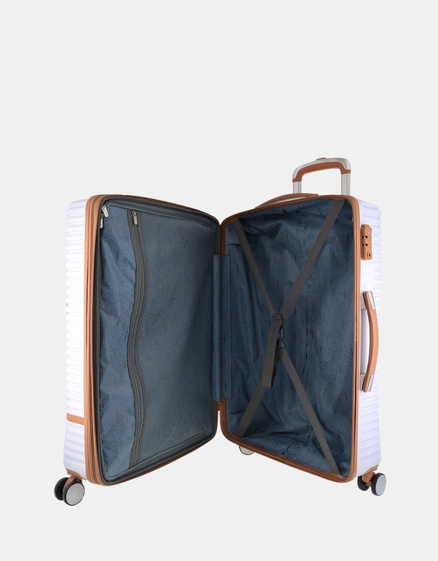Pierre Cardin - Pierre Cardin 80cm Large Hard Shell Suitcase