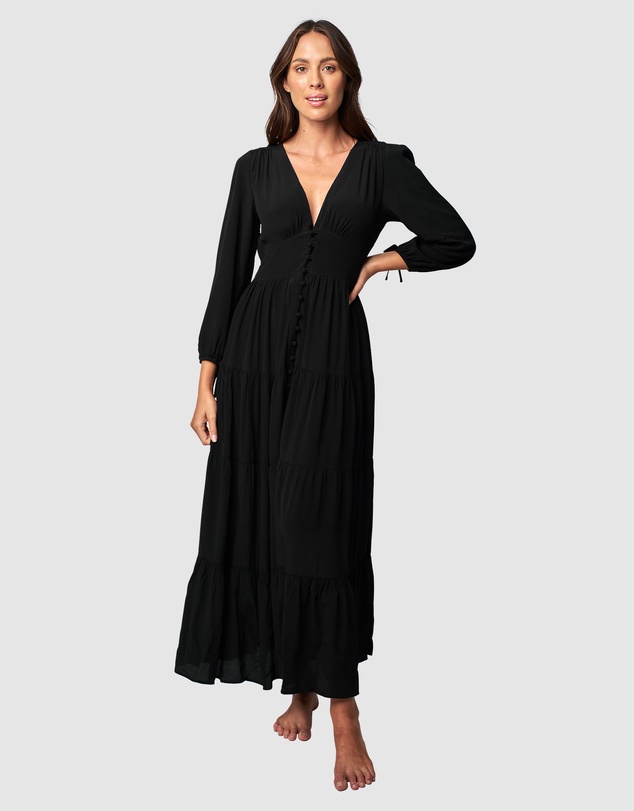 UNE PIECE - Long Sleeve Maxi Dress