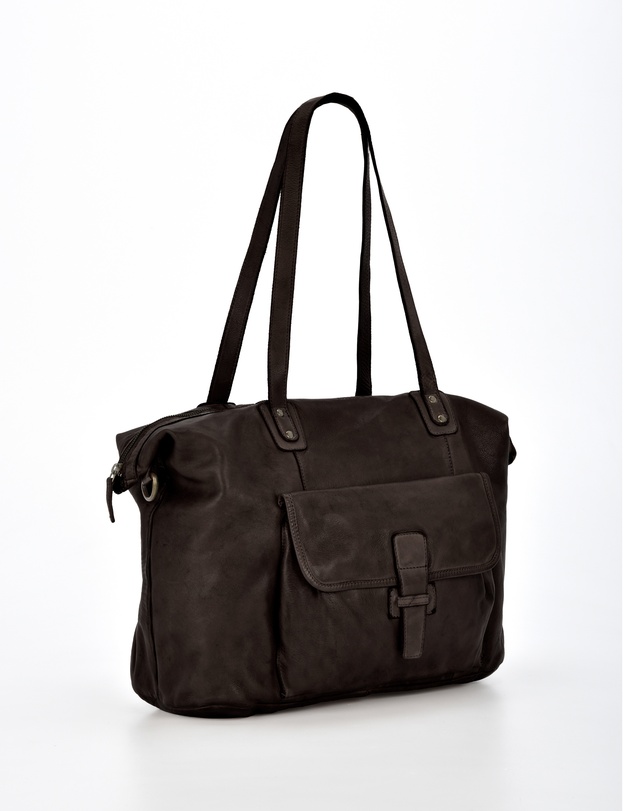 Cobb & Co - Rochester Washed Leather Weekender Bag