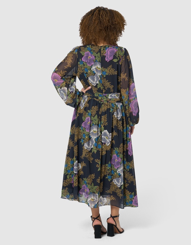 Pink Dusk by Curve Project - Higher Love Midi Dress