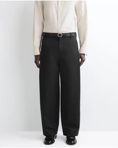 COS - Pleated Cotton Relaxed-Fit Wide-Leg Trousers