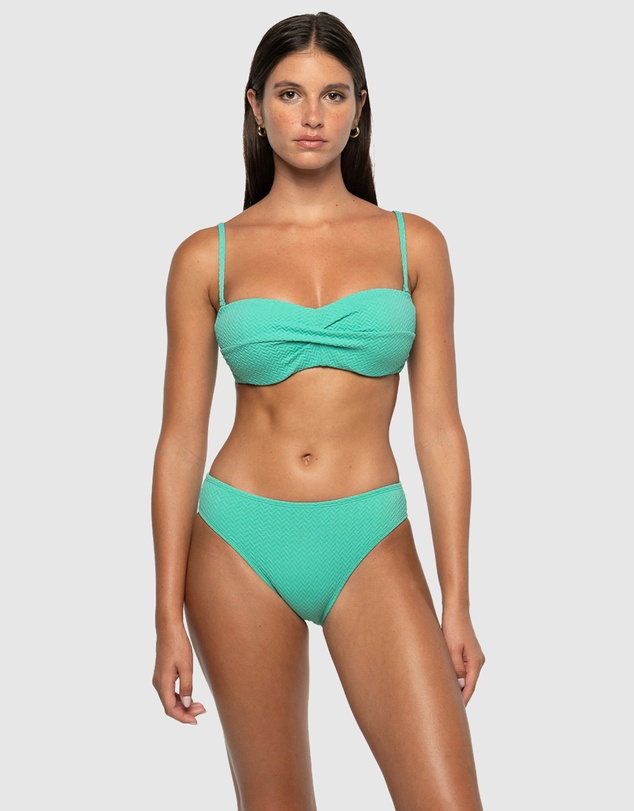 Nip Tuck Swim - Saranya Jacinta D/DD Underwire Bandeau Bikini Top