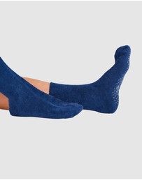 Bamboozld - 3 Pack Fluffy Bamboo Lounge Bed Crew Socks
