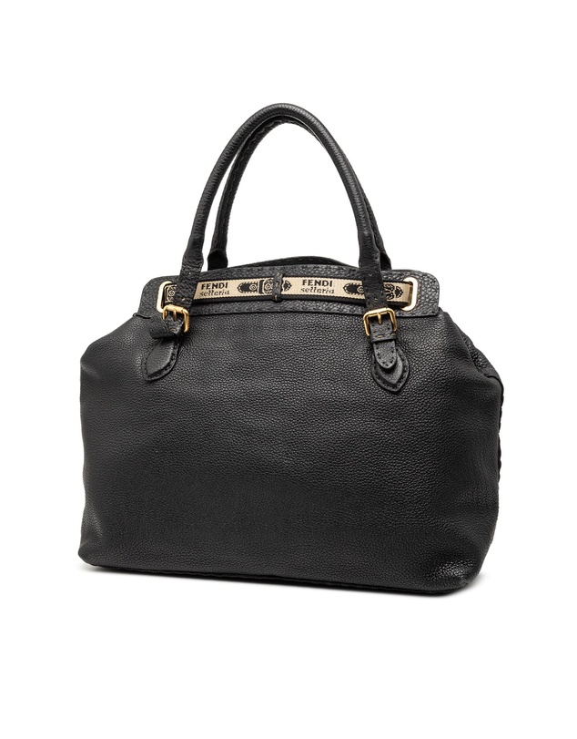 Pre-Loved by Azura Reborn - Pre-Loved Large Leather Selleria Villa Borghese Tote