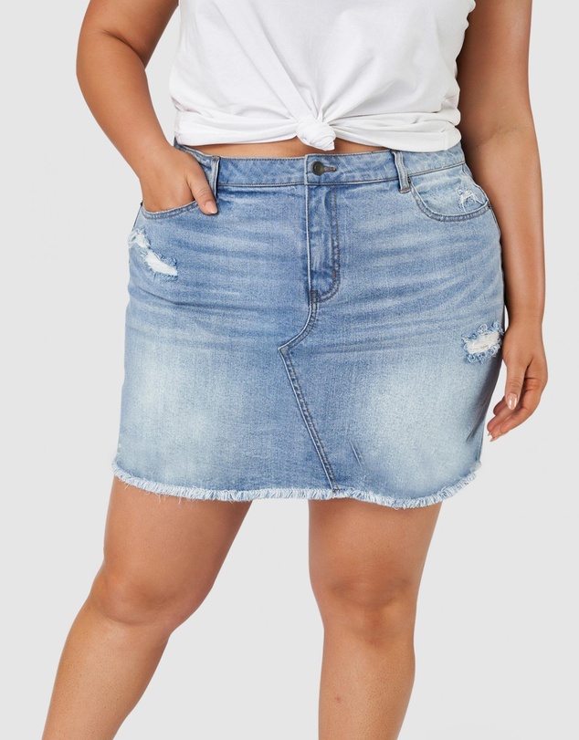 Indigo Tonic - Kimberley Denim Skirt
