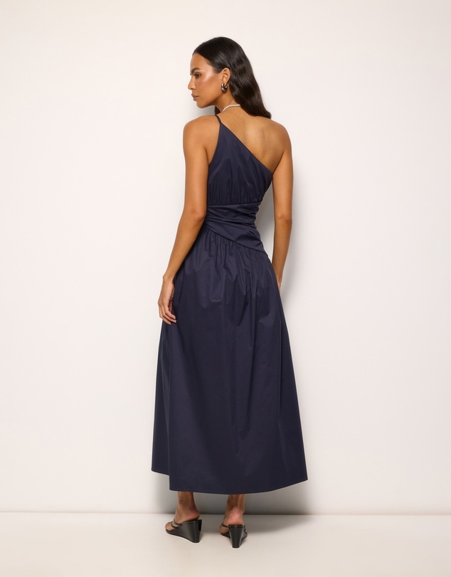 Revibe - Repaired AERE Priya Asymmetric Maxi Dress - AU 12