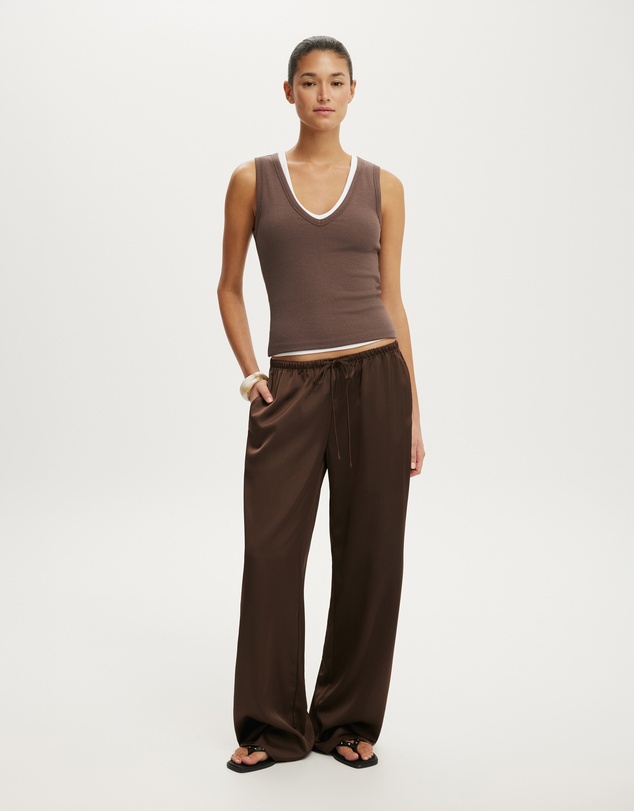 Cotton On - Dove Satin Pants