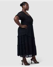 Sunday In The City - Highway Lace Midi Dress