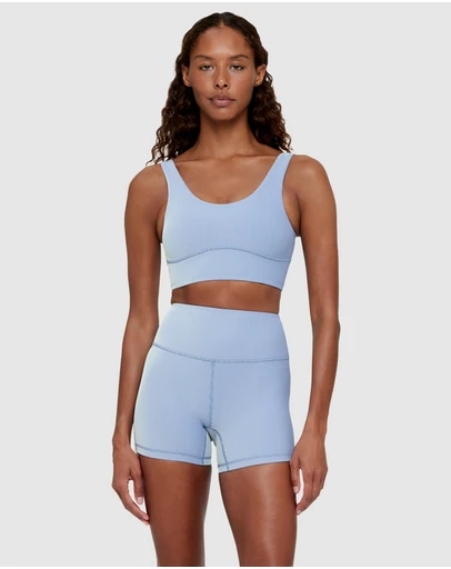 Zulu & Zephyr - Stripe Rib Crop Top