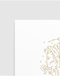 Olive et Oriel - Gemini Celestial Zodiac Art Print A3