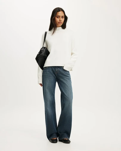 Cotton On - Mila Mock Neck Sweater