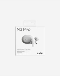 Sudio - N3 Pro - True Wireless Bluetooth In-Ear Headphones, Active Noise Cancelling Earbuds