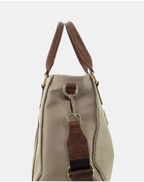Pierre Cardin - Pierre Cardin RFID Lightweight Nylon Mini Tote with Crossbody