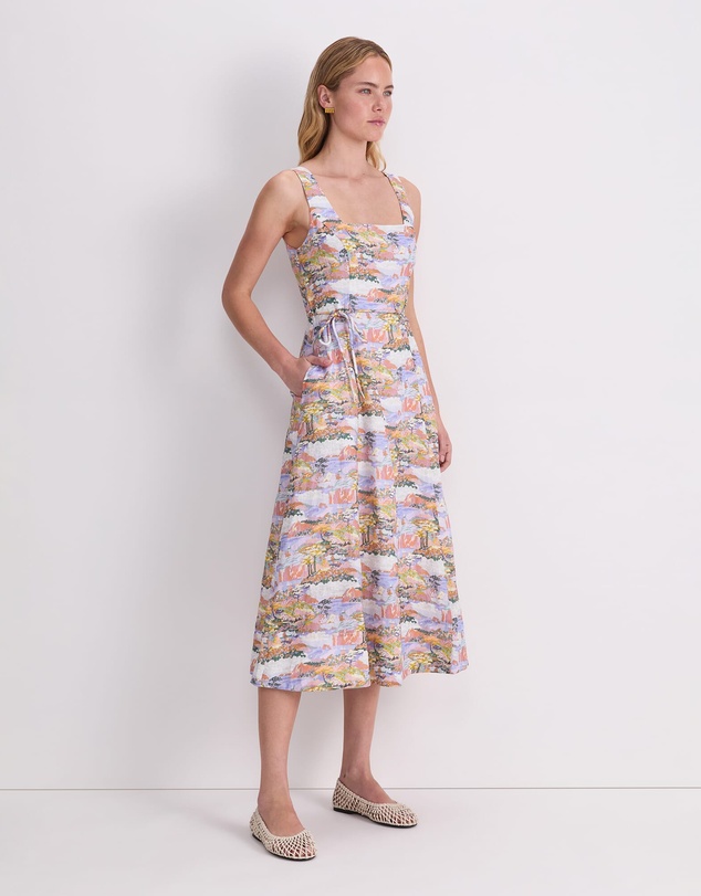 Sportscraft - Coastal Parade Liberty Midi Dress