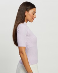 White By FTL - Gena Rib Top