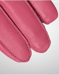 DENTS - Long Above-Elbow Lined Leather Gloves