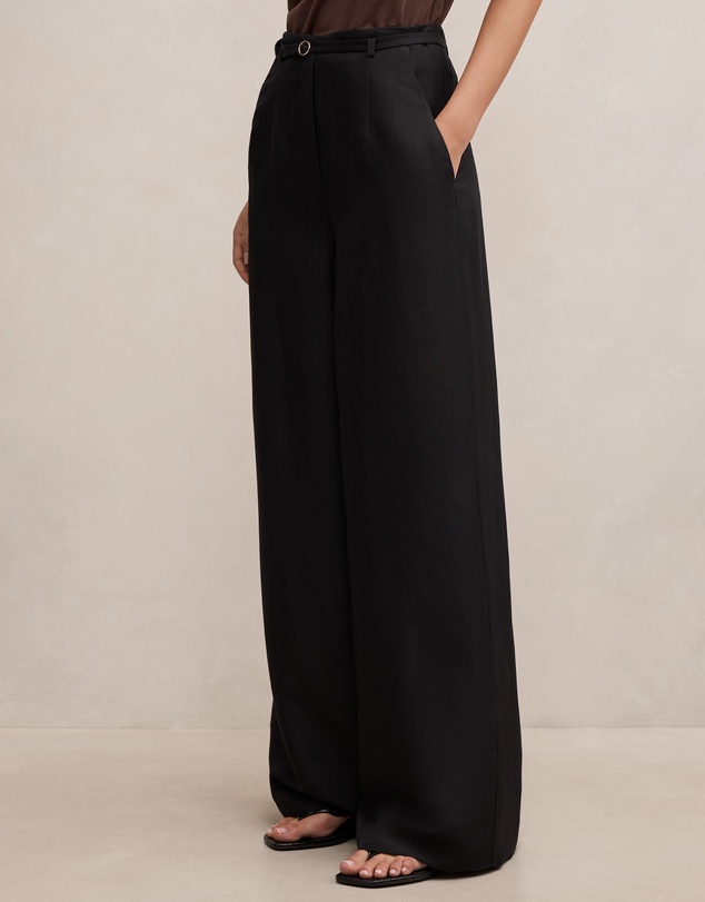 Forever New - Matilda Linen Blend Wide Leg Pants