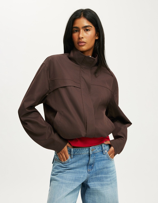 Cotton On - Arlo Funnel Neck Jacket