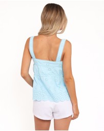 Petal & Pup - Delta Top - Aqua