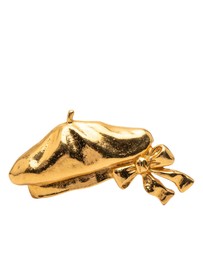 Pre-Loved by Azura Reborn - Pre-Loved Gold Plated Beret Hat Brooch