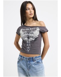 Neon Hart - Tattoo Top