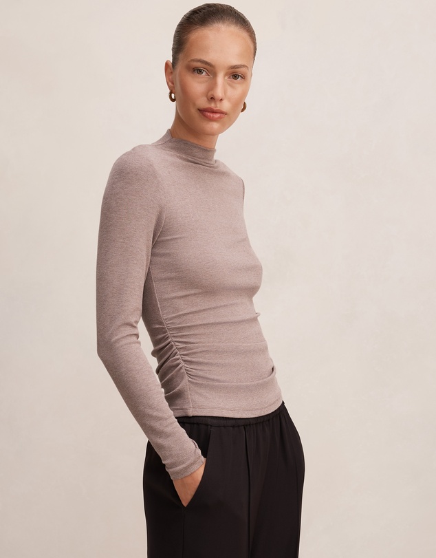Forever New - Josette Mock Neck Long Sleeves Top