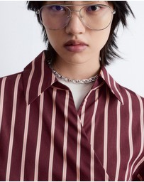 & Other Stories - Wrap Shirt Mini Dress