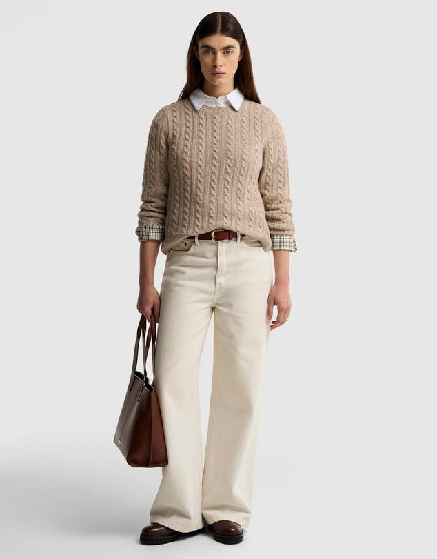 Barbour - Ashdown Cable Knitted Jumper