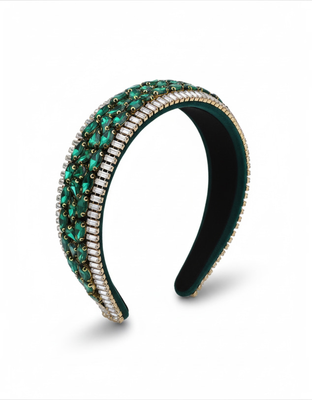 Mossée - Hazel Mixed Stone Headband