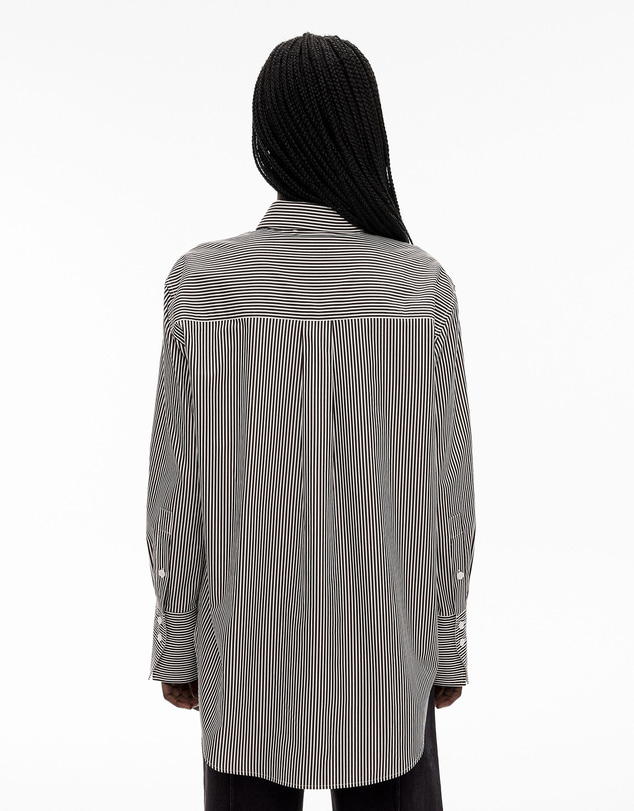 Witchery - Cotton Stripe Relaxed Shirt
