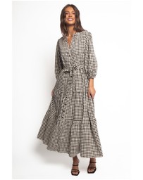 Petal & Pup - Dixon Maxi Dress - Black Ditsy Floral