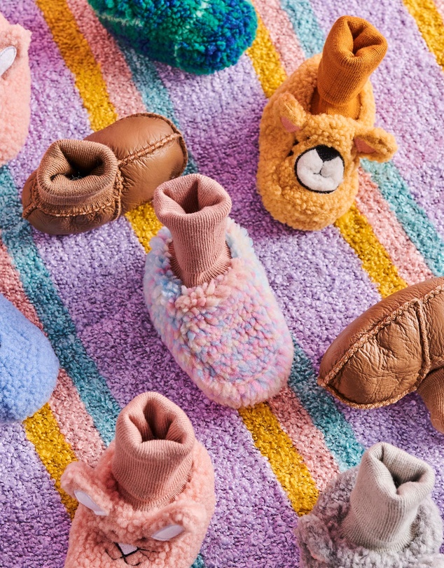 Kip&Co - Biscuit Baby Booties - Babies