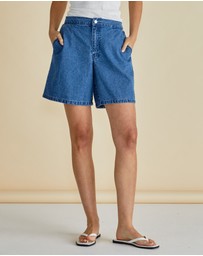 Betty Basics - Breeze Relaxed Denim Shorts