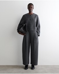 COS - Boiled Merino Wool Cardigan