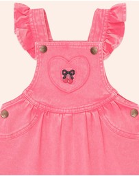 Huxbaby - Vintage Cherry Pinafore - Babies-Kids