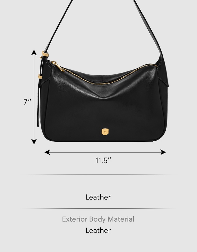 Fossil - Dillon Black Shoulder Bag