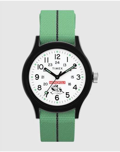 TIMEX - Timex x Monopoly MK1 36mm Fabric Strap Watch