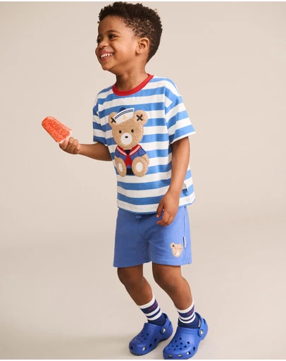 Huxbaby - Furry Huxbear Shorts - Babies-Teens