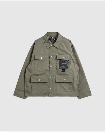 TAION - Non Down Work Button Coverall