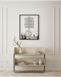 Olive et Oriel - Fashion Yacht Club No II Art Print