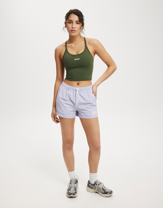 Upstate - Ripstop Fun Run Short - Lavender