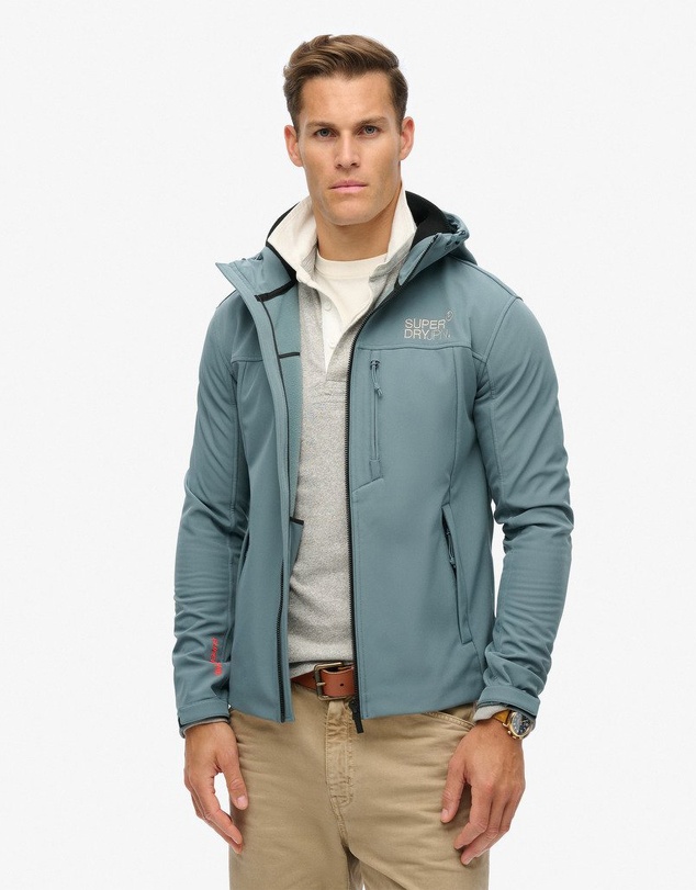 Superdry - Hooded Soft Shell Trekker Jacket