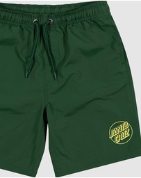 Santa Cruz - Opus Dot Cruzier Beach Shorts - Teens