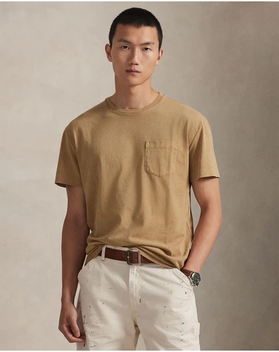 Polo Ralph Lauren - Classic Fit Weathered Pocket T-Shirt