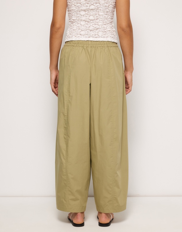 AERE - Organic Cotton Barrel Leg Pants