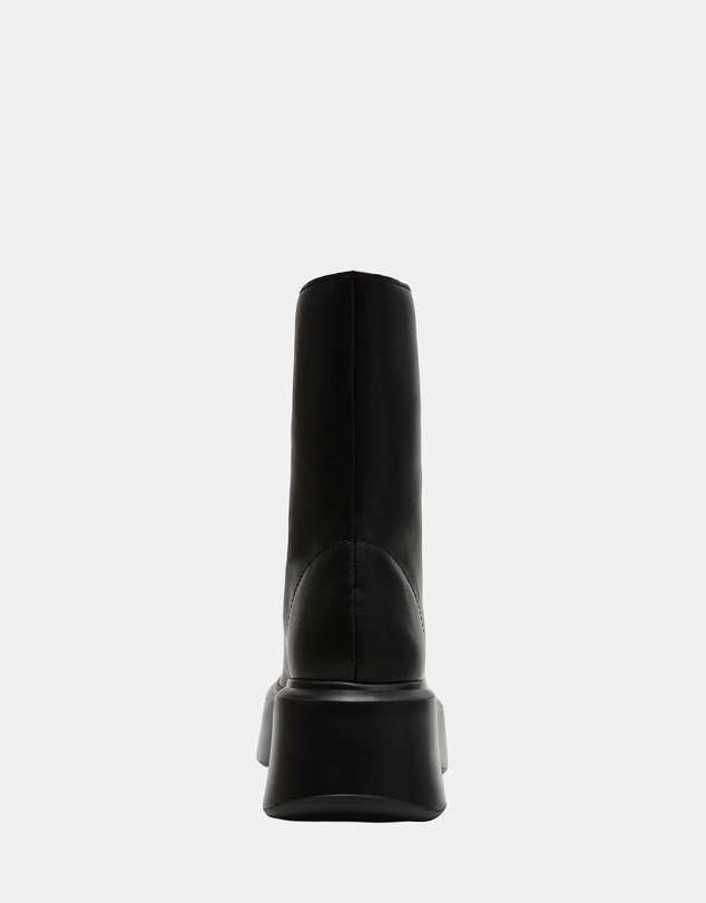 Steve Madden - Jones Black Leather Boots