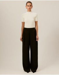 Tussah - Sabrina High Waist Pleat Detail Pants