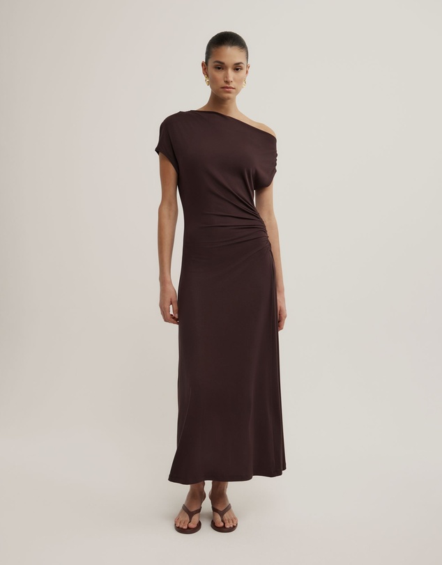 witchery brown dress Witchery Brown Dress