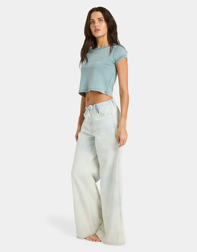 Billabong - Womens Jade Saltwashed Linen Pants