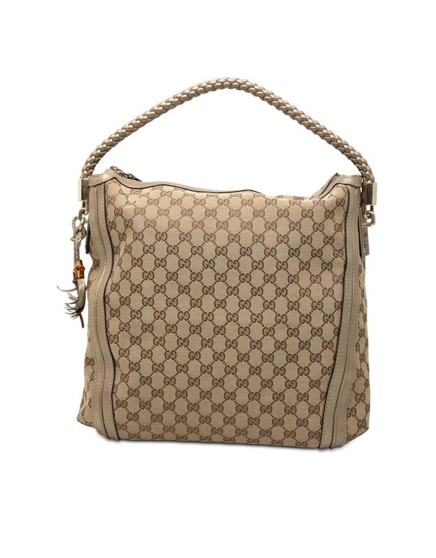 Pre-Loved by Azura Reborn - Pre-Loved Large GG Canvas Bella Shoulder Bag